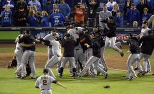 VIDEO: Giants Win The World Series, Bumgarner's MVP Ceremony Gets Weird