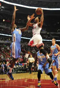 Derrick Rose Blows Right Past Ty Lawson With Crossover