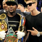 The Bieber Gets Some Boxing Lessons From Floyd Mayweather