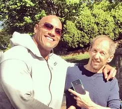 PIC: Only The Rock Hits A Parked Car, And Doesn't Have To Pay For Damages
