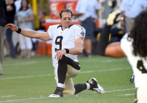 VIDEO: Drew Brees Could've Lost His Throwing Hand Doing That