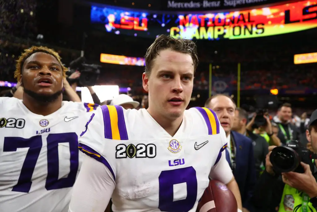 LSU's Joe Burrow Caps Season With Championship & Records