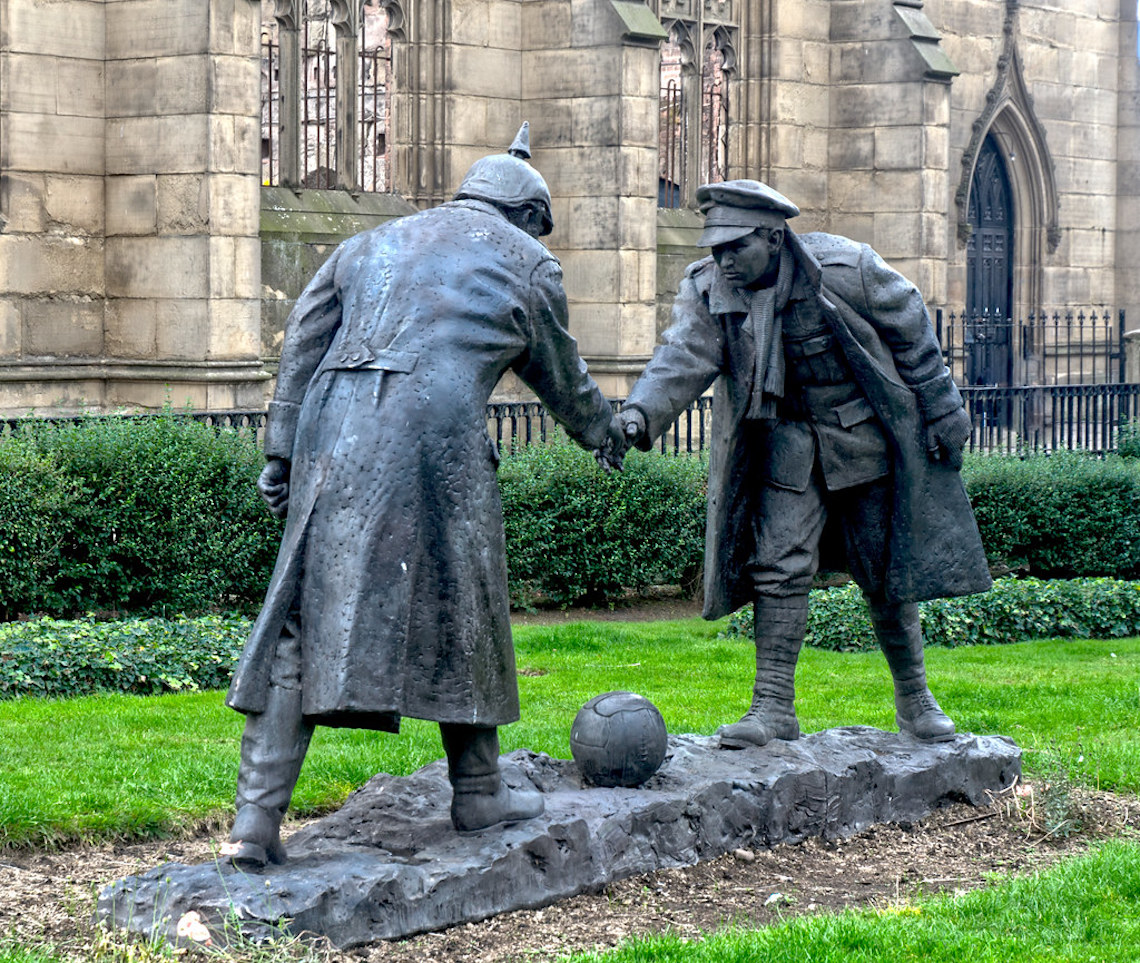 Soccer In No Man’s Land: The Christmas Truce Of 1914 
