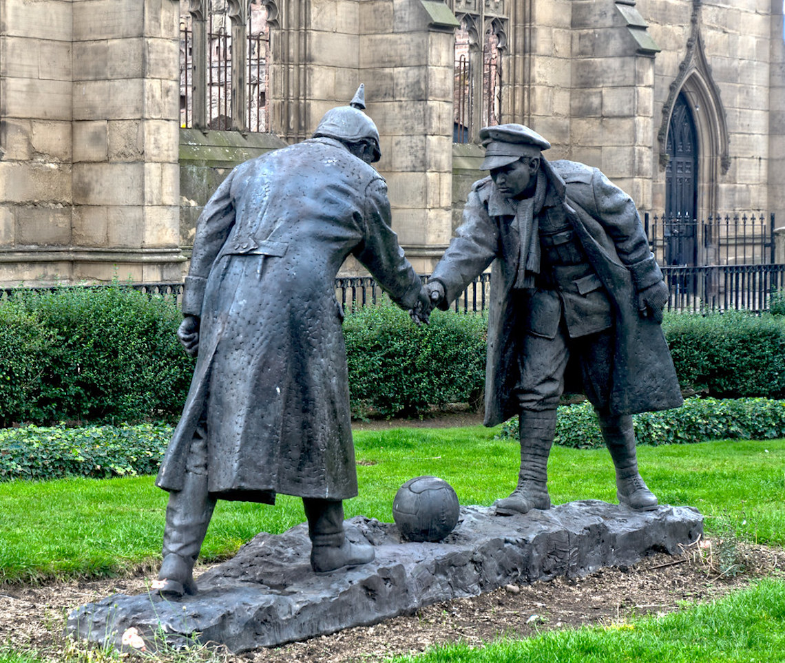 Soccer In No Man’s Land: The Christmas Truce Of 1914 