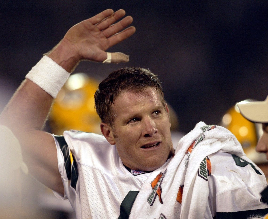 Grieving On The Gridiron: Brett Favre's Historic Game After His Father's Sudden Death