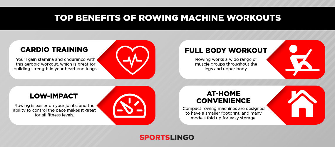 [INFOGRAPHIC] 5 Budget-Friendly Compact Rowing Machines For A Workout at Home
