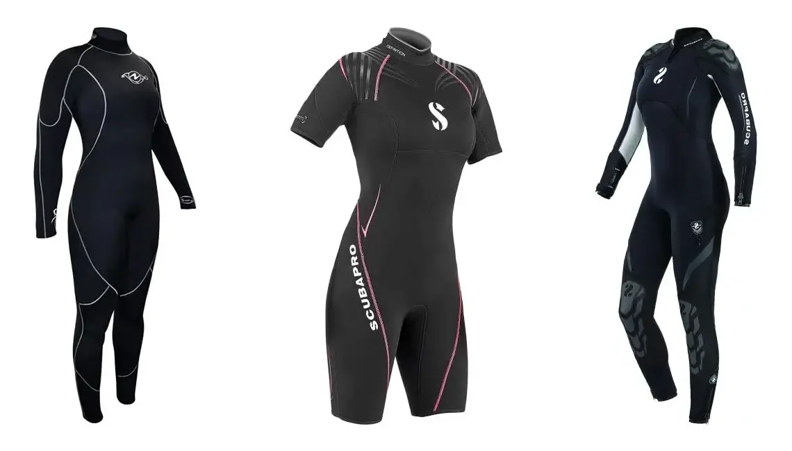 9 Protective Women’s Scuba Wetsuits For Diving Adventures