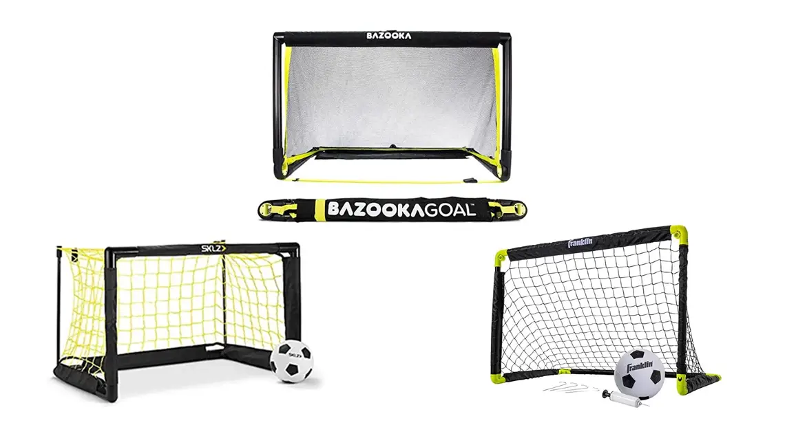 9 Mini Soccer Nets For Practice & Pick-Up Games